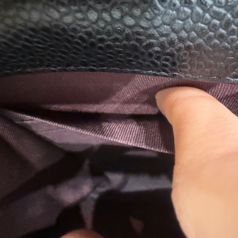 全配❤️ 香奈兒 #黑銀 #荔枝皮 #woc #chanel-66