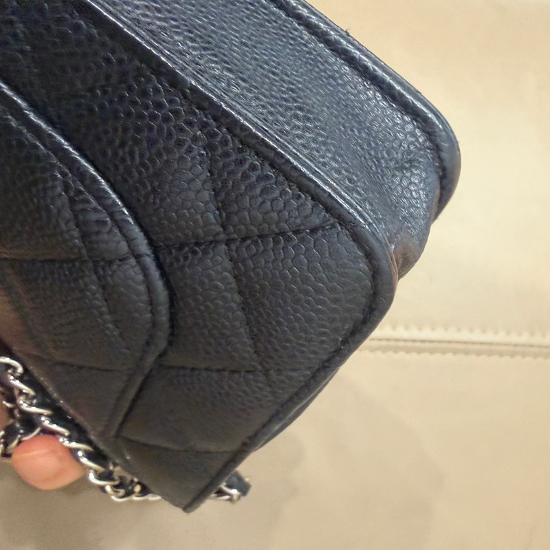 全配❤️ 香奈兒 #黑銀 #荔枝皮 #woc #chanel-70