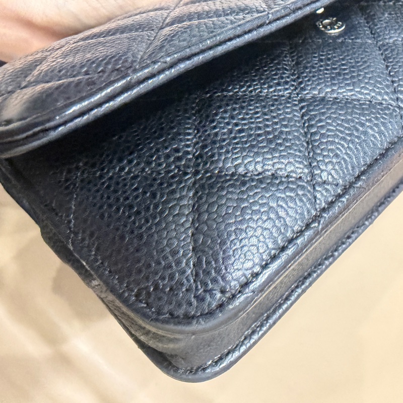 全配❤️ 香奈兒 #黑銀 #荔枝皮 #woc #chanel-72