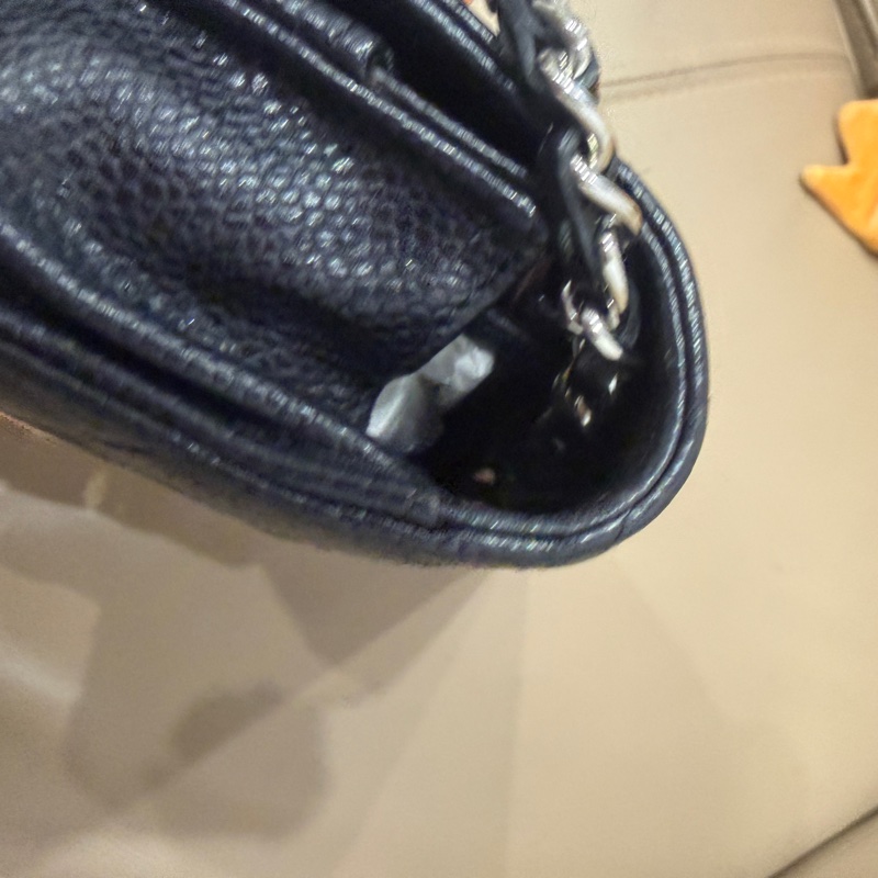 全配❤️ 香奈兒 #黑銀 #荔枝皮 #woc #chanel-80