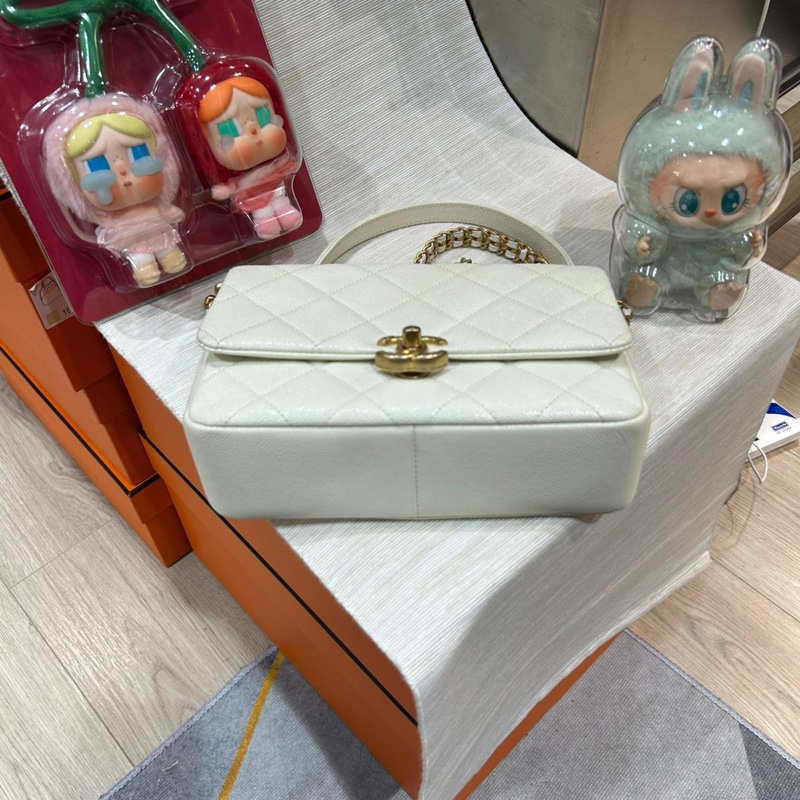 Chanel flap bag AS3103,荔枝牛皮-4