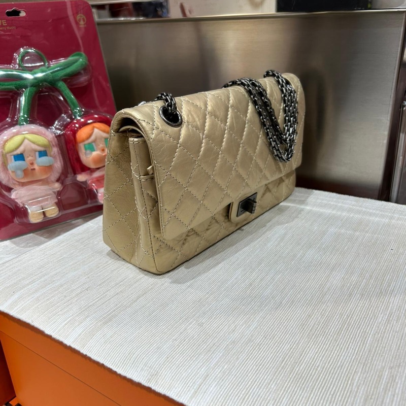 Chanel 2.55 flap bag classic calfskin-3