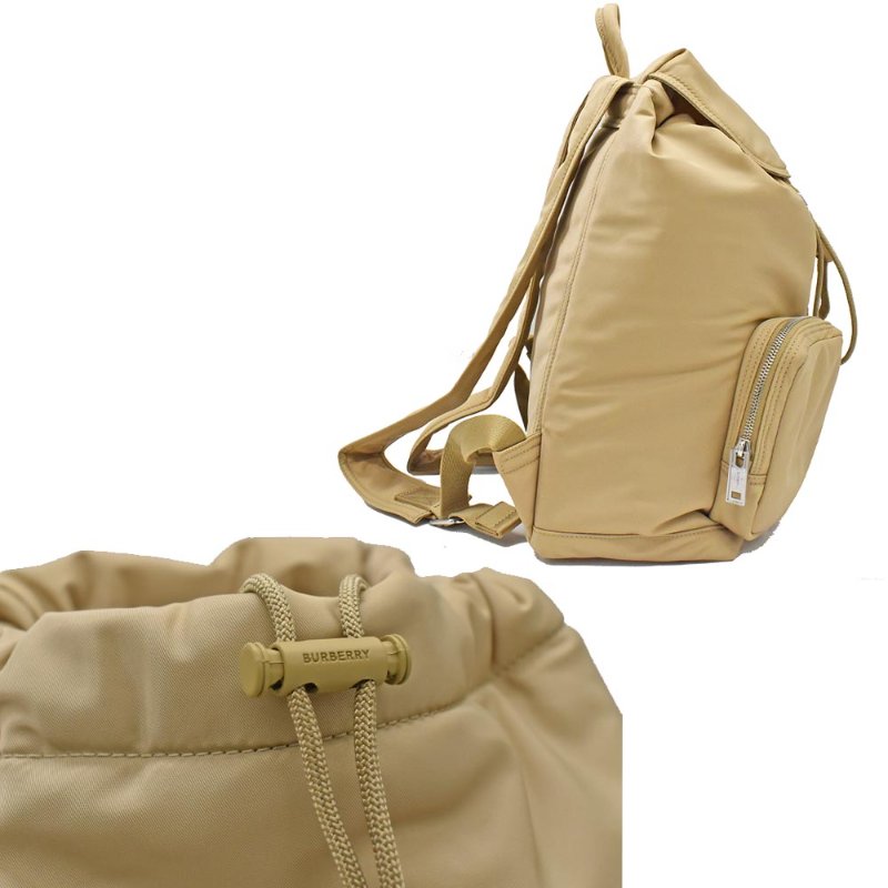 【門市全新現貨】BURBERRY Rucksack 尼龍雙肩束口後背包(附原廠防塵袋)-1