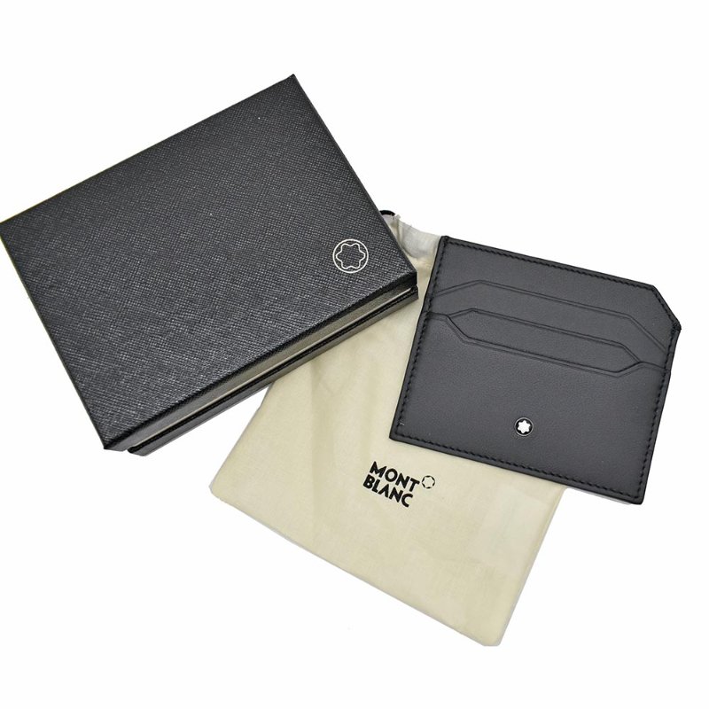 【門市全新現貨】MONT BLANC Soft 系列卡夾 六卡名片夾(附原廠紙盒、防塵袋)-1
