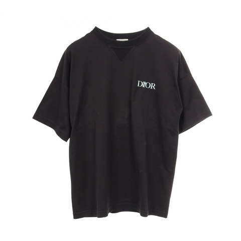 Christian Dior JARDIN T 卹棉質黑色 S 碼二手男式
