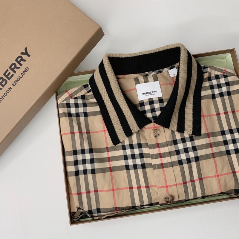 BURBERRY 經典倫敦格紋襯衫-0