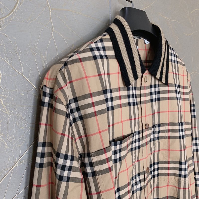 BURBERRY 經典倫敦格紋襯衫-3