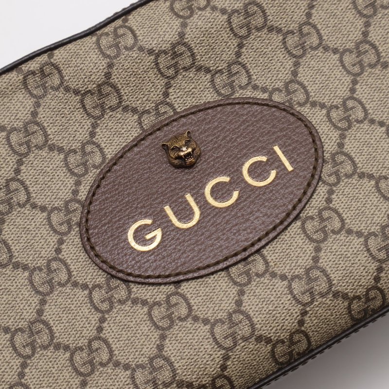 GUCCI Superme虎頭老花相機包-6