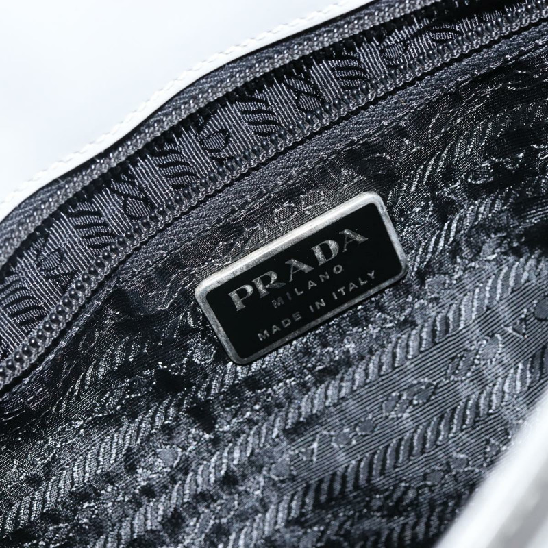 【日本直送】PRADA 手提包琺瑯灰銀色正品 BA5946-17