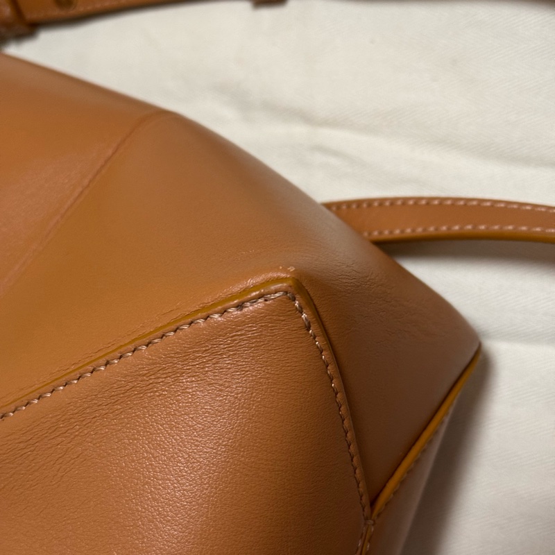 Loewe Puzzle Fold Mini Tote Bag - Warm Desert 金棕色-19