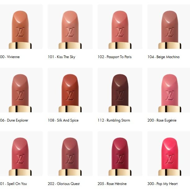 全新 LLA009 新款 - LV Rouge - 緞光唇膏 可另購蕊芯-0