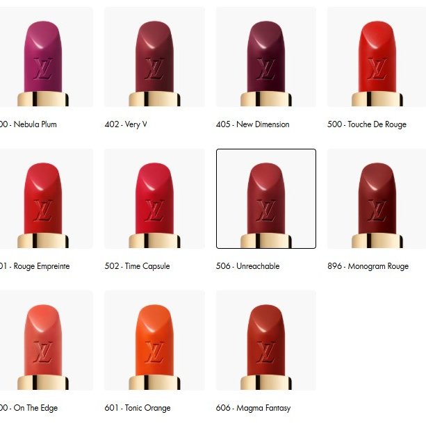 全新 LLA009 新款 - LV Rouge - 緞光唇膏 可另購蕊芯-1