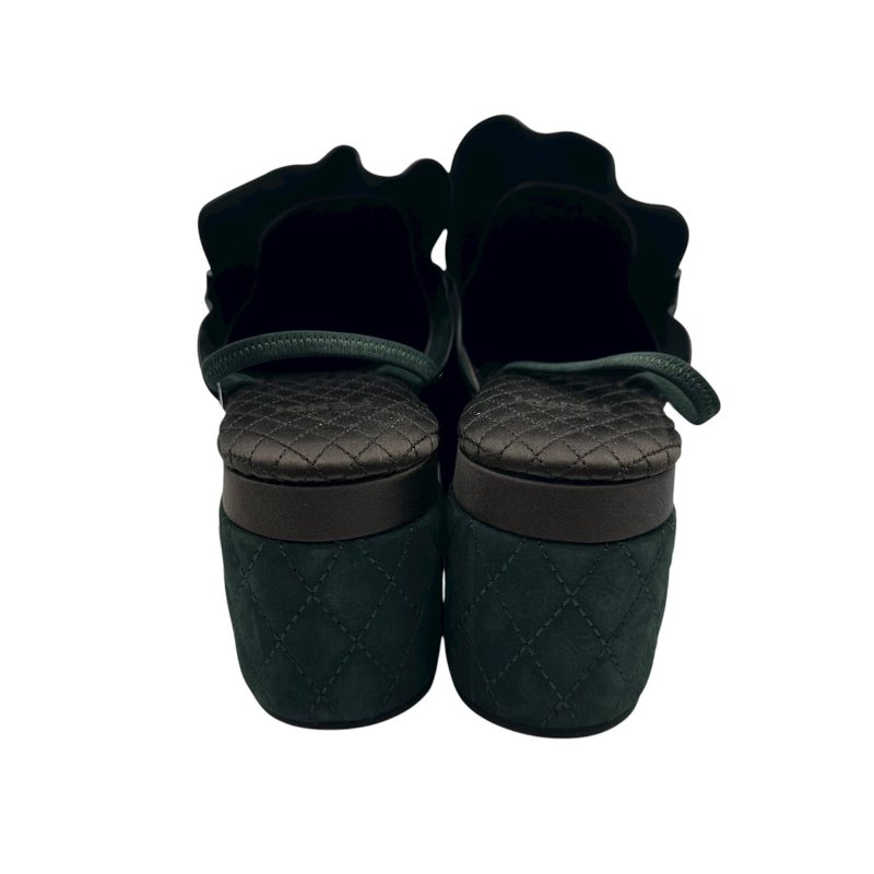 【美收精品】Fendi 綠色休閒鞋 4-32【隔月月中將轉賣至日本 上架期限30天】-3