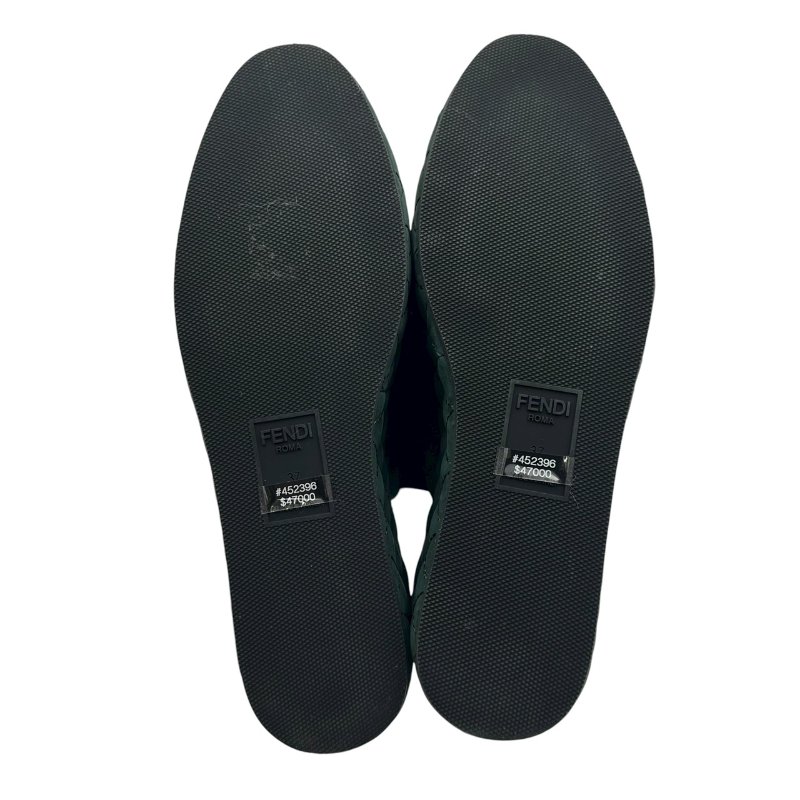 【美收精品】Fendi 綠色休閒鞋 4-32【隔月月中將轉賣至日本 上架期限30天】-6