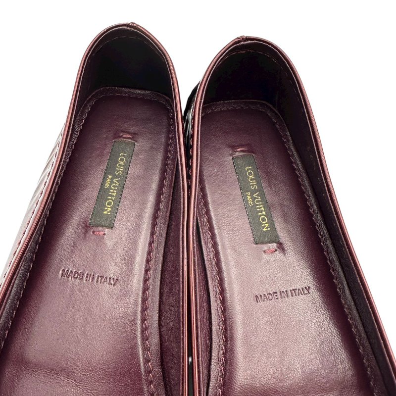 【美收精品】LOUIS VUITTON 紫紅色跟鞋 4-42【隔月月中將轉賣至日本 上架期限30天】-5