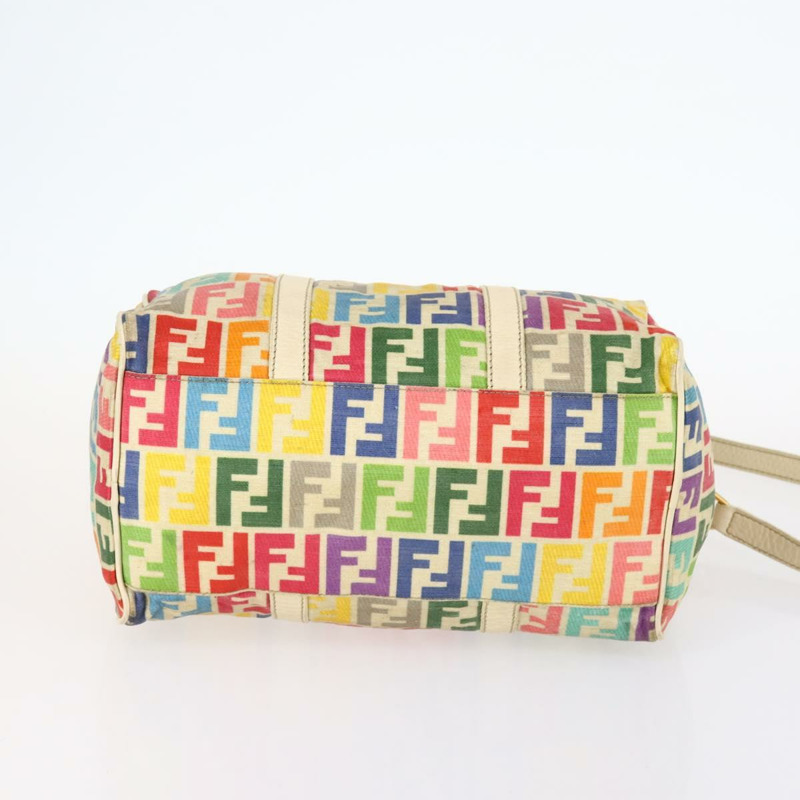 【日本直送】FENDI Zucca 帆布波士頓包 PVC 2way 多色金色正品 141028-4