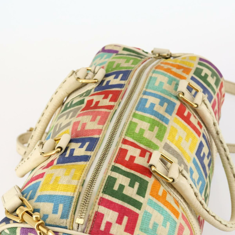 【日本直送】FENDI Zucca 帆布波士頓包 PVC 2way 多色金色正品 141028-5