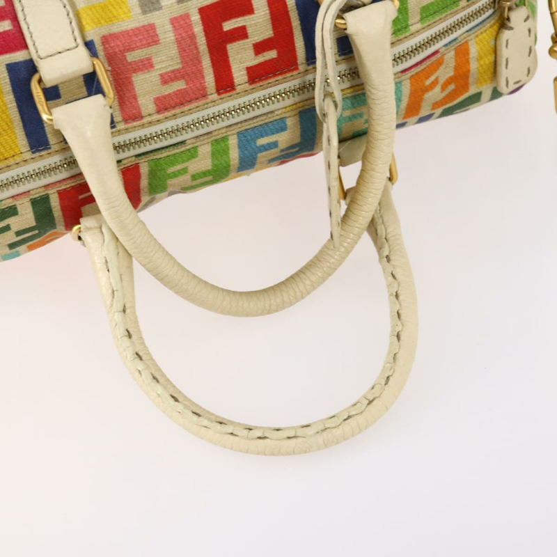 【日本直送】FENDI Zucca 帆布波士頓包 PVC 2way 多色金色正品 141028-7