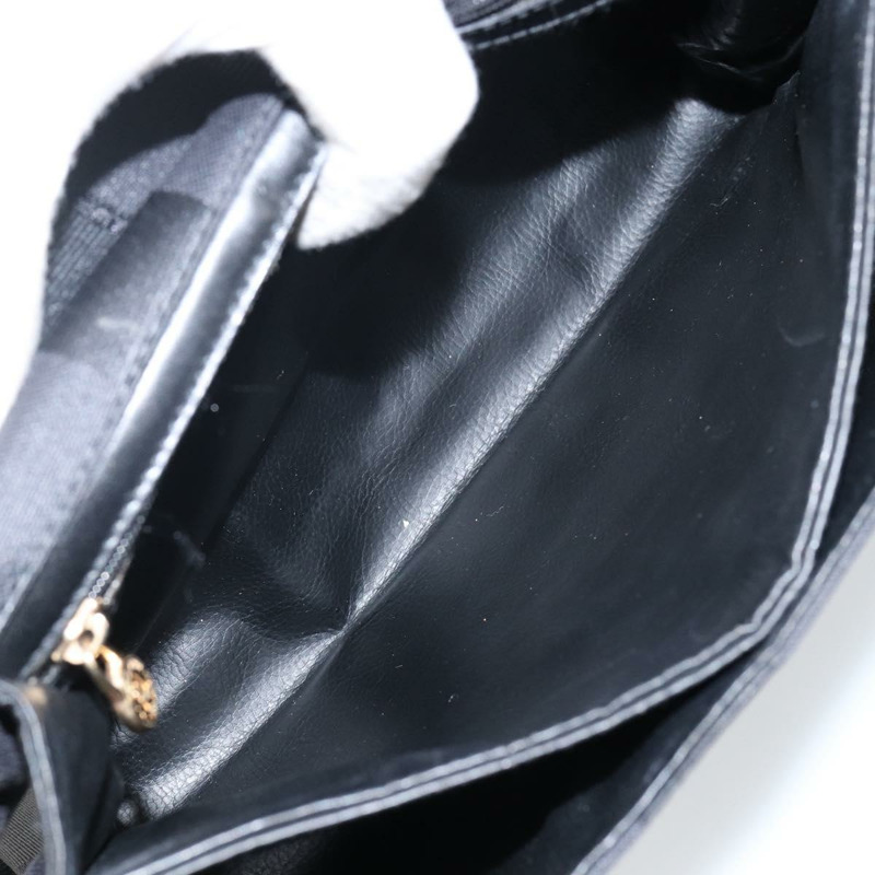 【日本直送】FENDI 山胡桃帆布手提包 黑金色 正品 BA6083-8