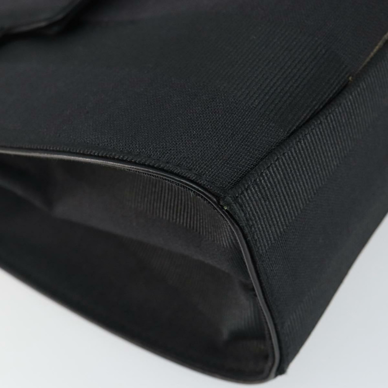 【日本直送】FENDI 山胡桃帆布手提包 黑金色 正品 BA6083-14