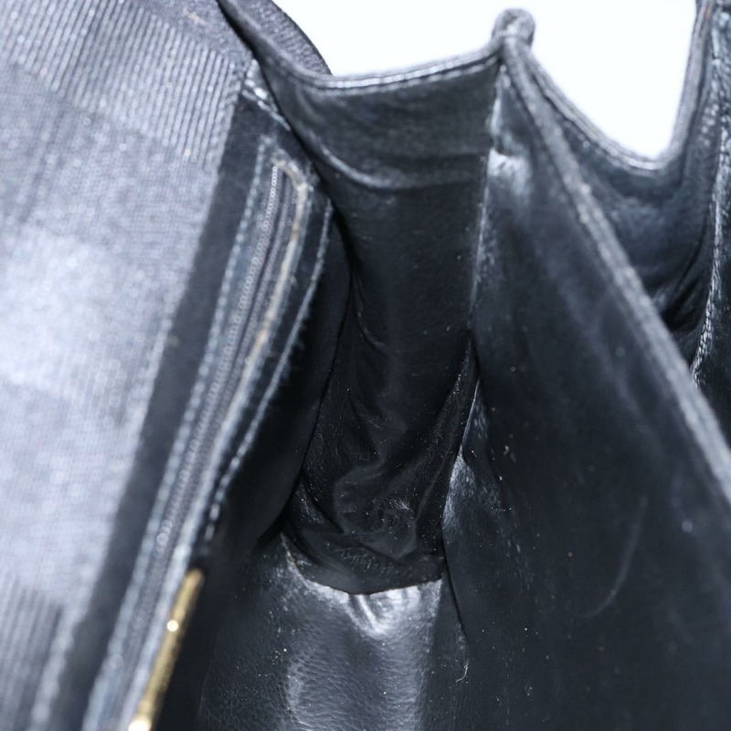 【日本直送】FENDI 山胡桃帆布手提包 黑金色 正品 BA6083-21