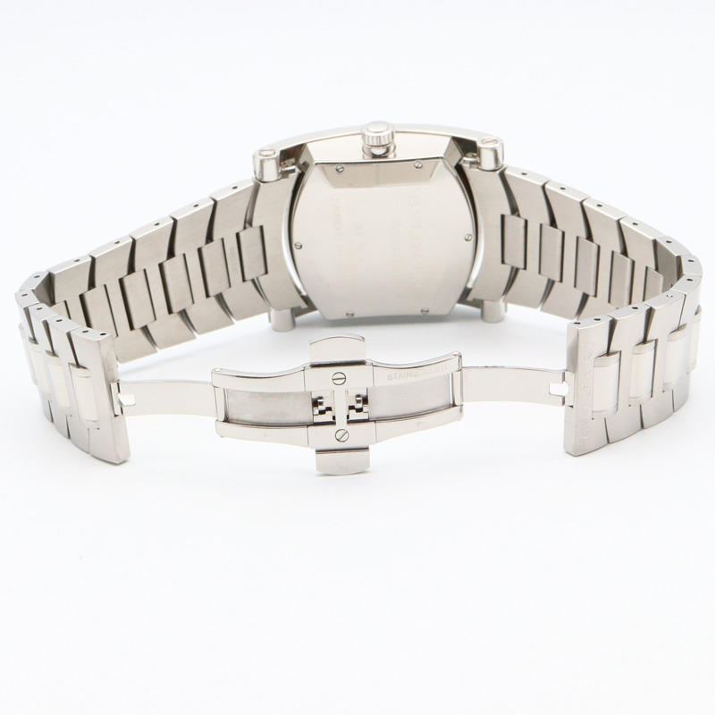 Bvlgari Assioma 男士不銹鋼手錶,灰色,AA48S-3