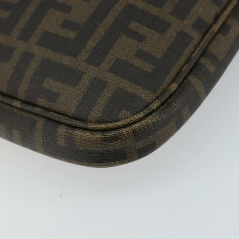 【日本直送】FENDI Zucca 帆布電腦保護套 黑棕色 正品 SW1528-14