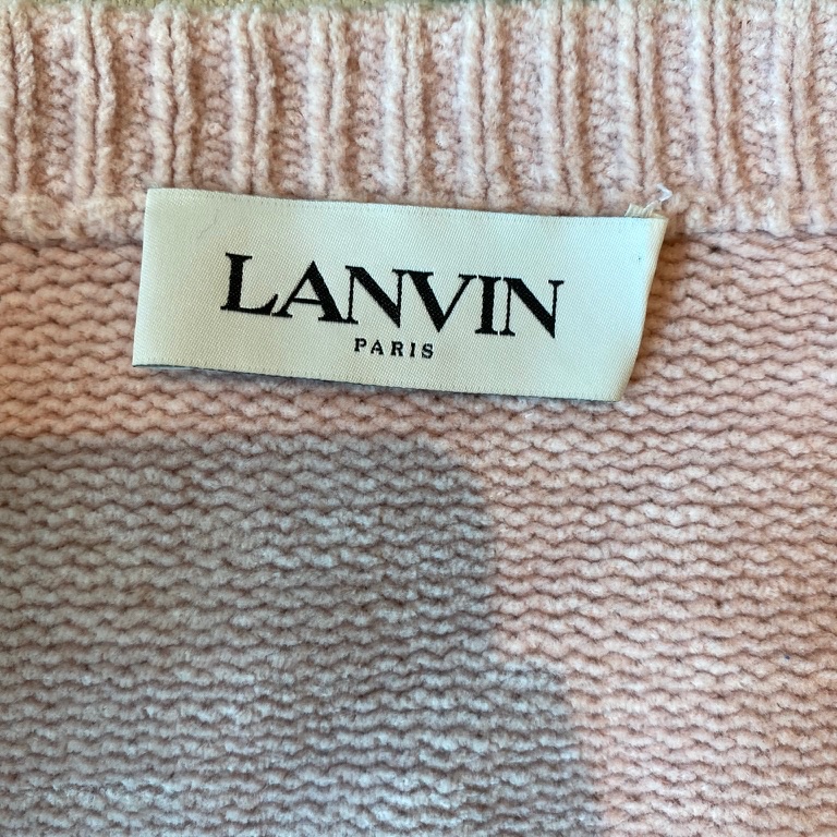 ❤️LANVIN 精美刺繡 短款針織衫-4