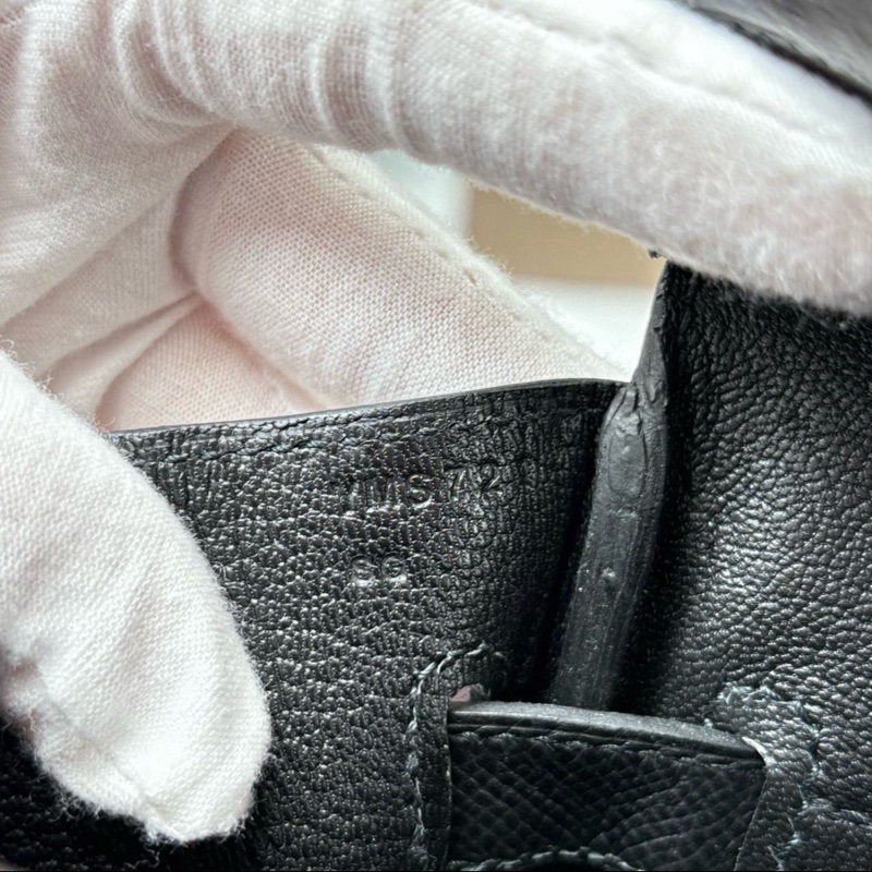 Hermes 愛馬仕 Birkin30 bk30 黑銀 Y刻 Epsom皮 配件全套無票-8