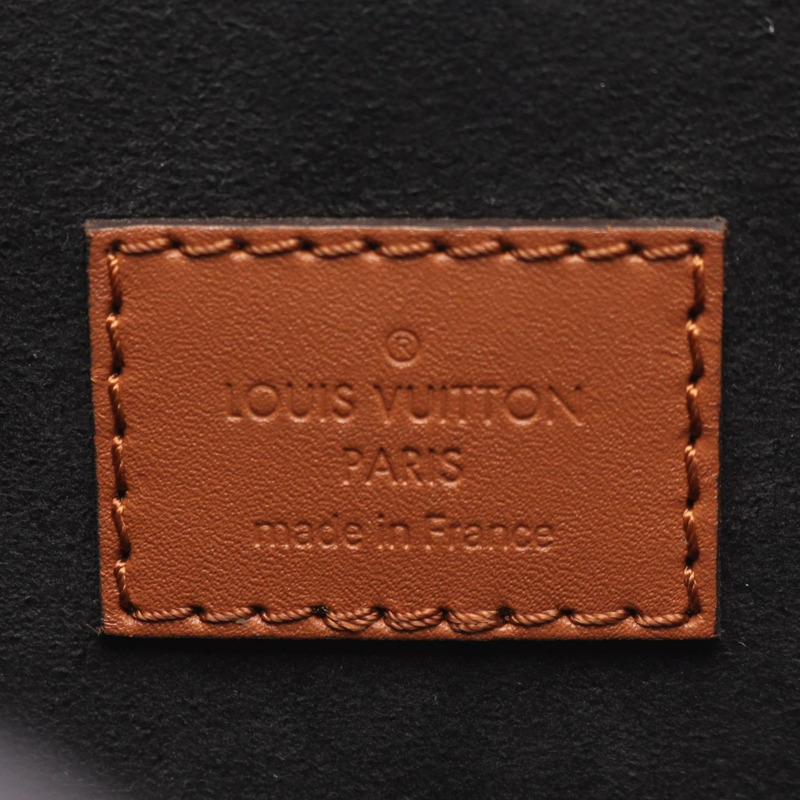 Louis Vuitton Dauphine MM 肩背包，塗層帆布和皮革，Monogram Reverse，女款，棕色，M44391-3