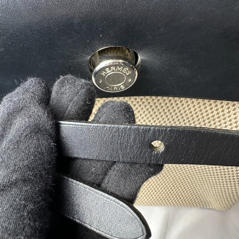 現貨Hermes herbag31黑白熊貓配色-24