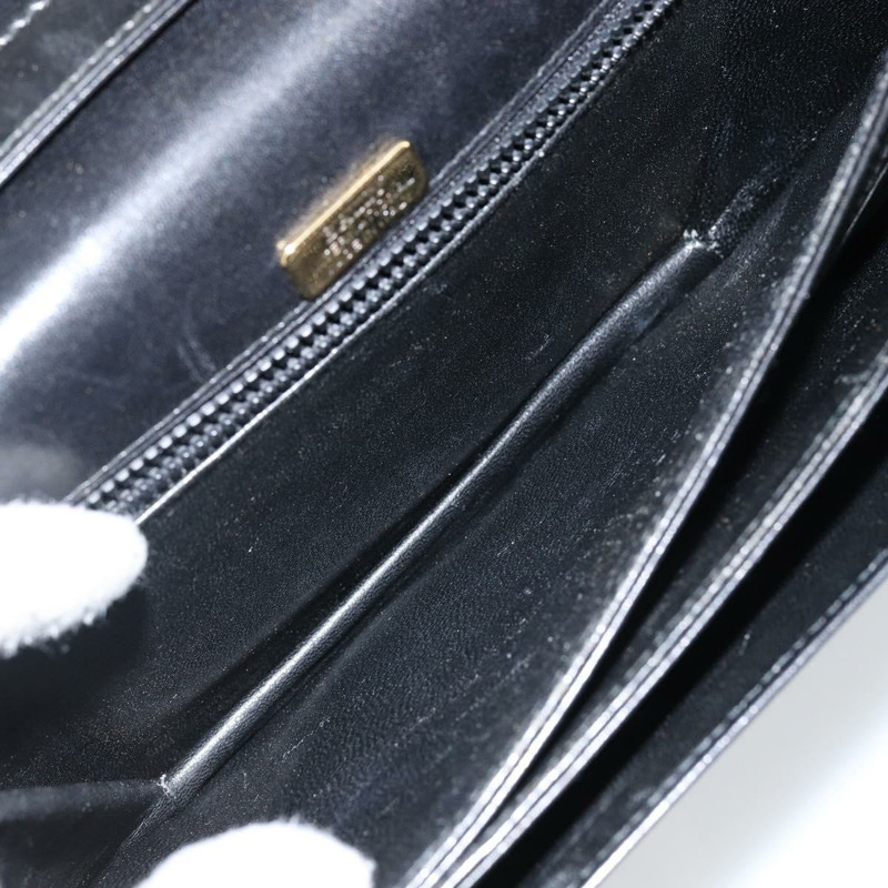 【日本直送】BALLY 肩背包 皮革 黑金 正品 BA4809-10