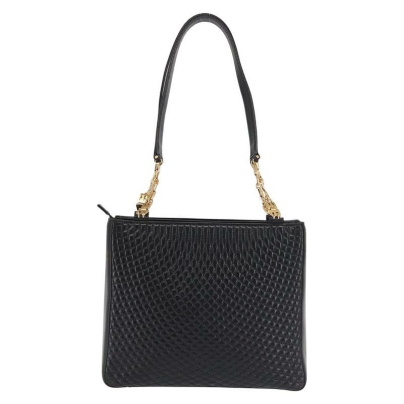 【日本直送】BALLY 肩背包 皮革 黑金 正品 BA6042-1