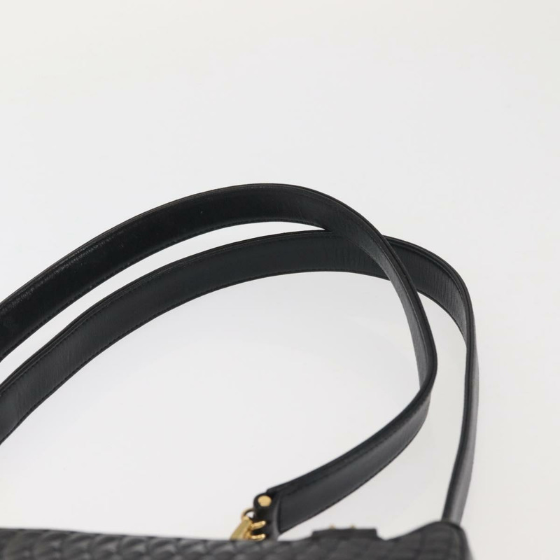 【日本直送】BALLY 肩背包 皮革 黑金 正品 BA6042-7