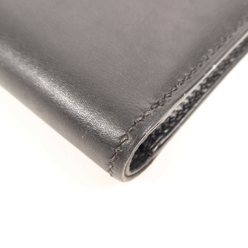 HERMES 牛皮皮革Wallet錢包89 Noir-9