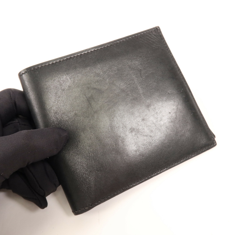 HERMES 牛皮皮革Wallet錢包89 Noir-13