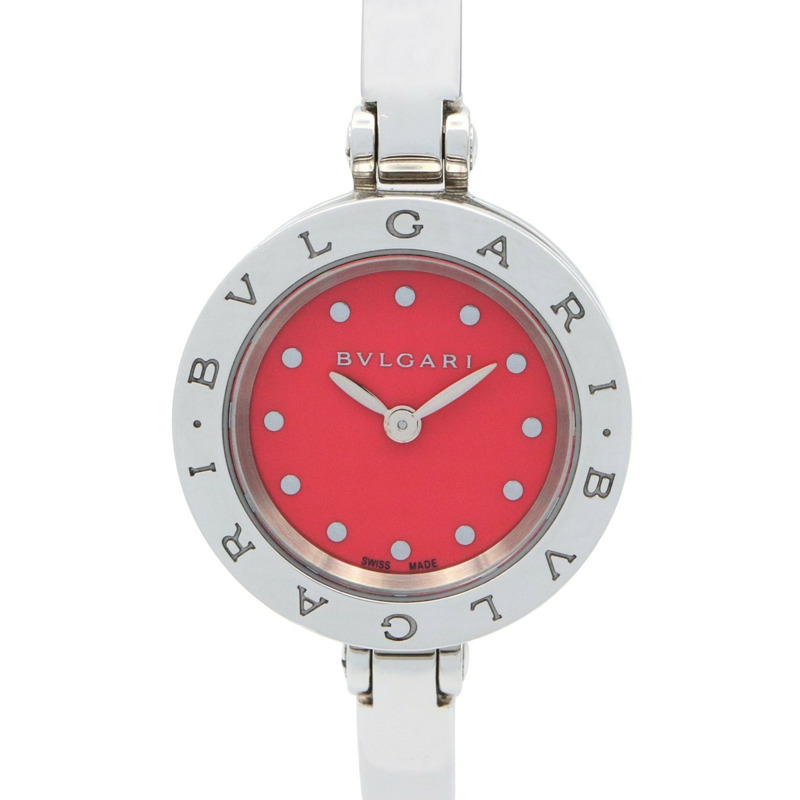 BVLGARI B-zero1 女士不鏽鋼腕錶,粉紅色,BZ23C2DSS-0