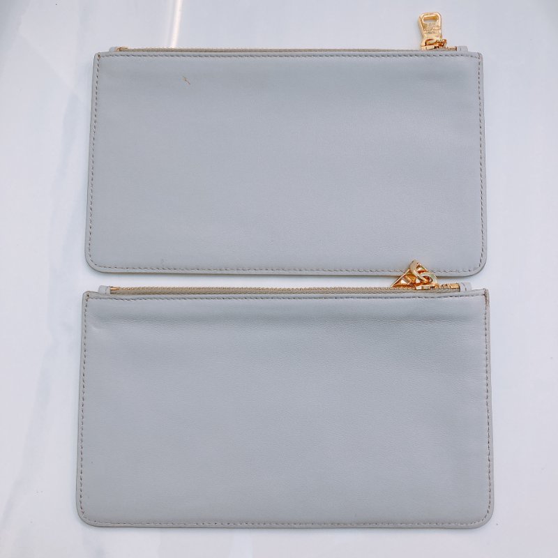 MS0334 繆繆 手拿包 灰色 Miu Miu Clutch 23cm Grey x GHW-15