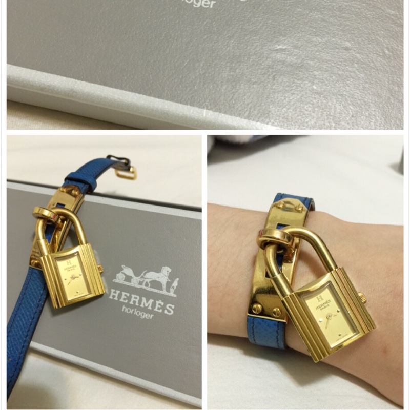HERMÈS Kelly 系列經典鎖頭錶 愛馬仕鎖頭錶-7