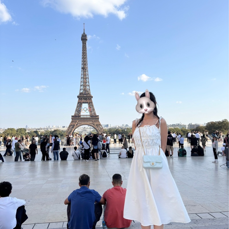 Chanel 寶寶淡色灰藍迷你口蓋包 愛心淡金扣-6