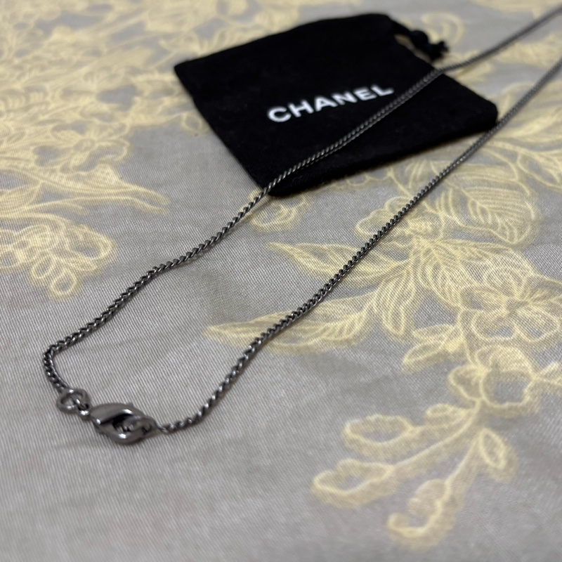 CHANEL 雙面造型長/短鏈 兩戴 香奈兒長鏈-11