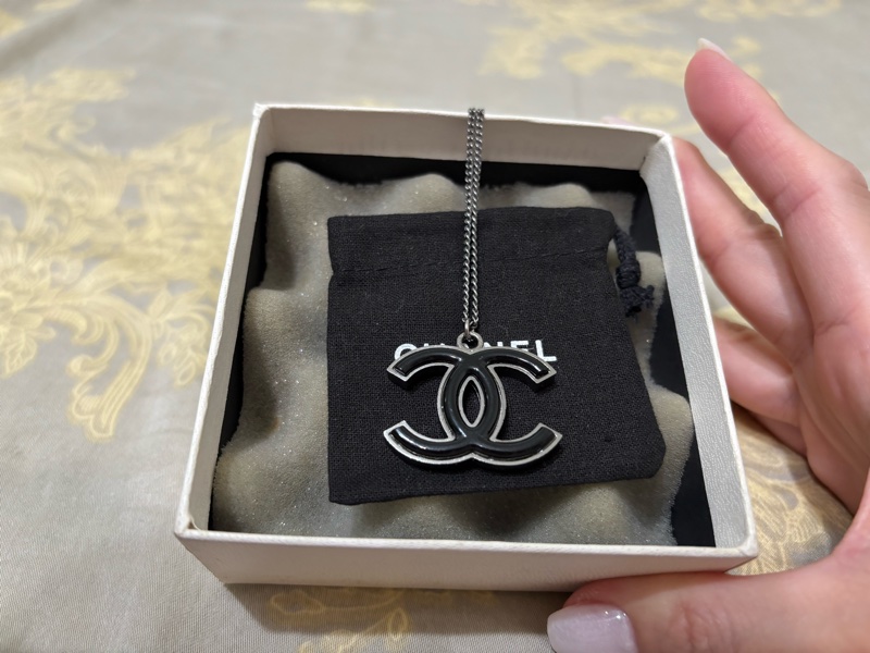 CHANEL 雙面造型長/短鏈 兩戴 香奈兒長鏈-13