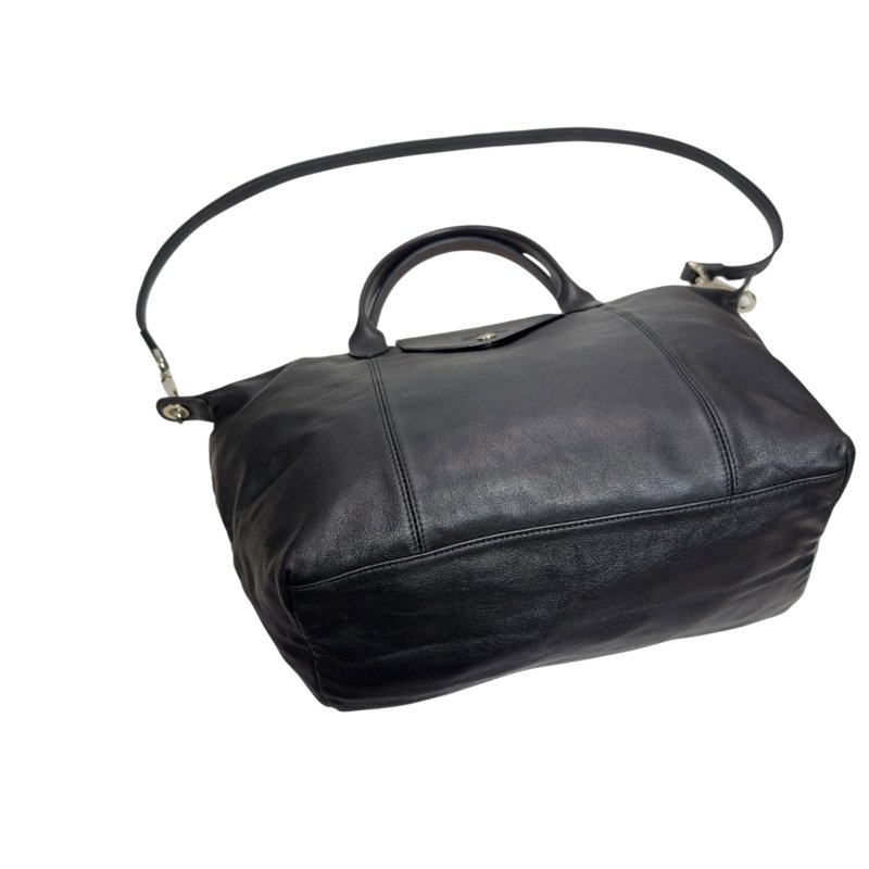 LONGCHAMP Pliage 皮革 2用袋-12