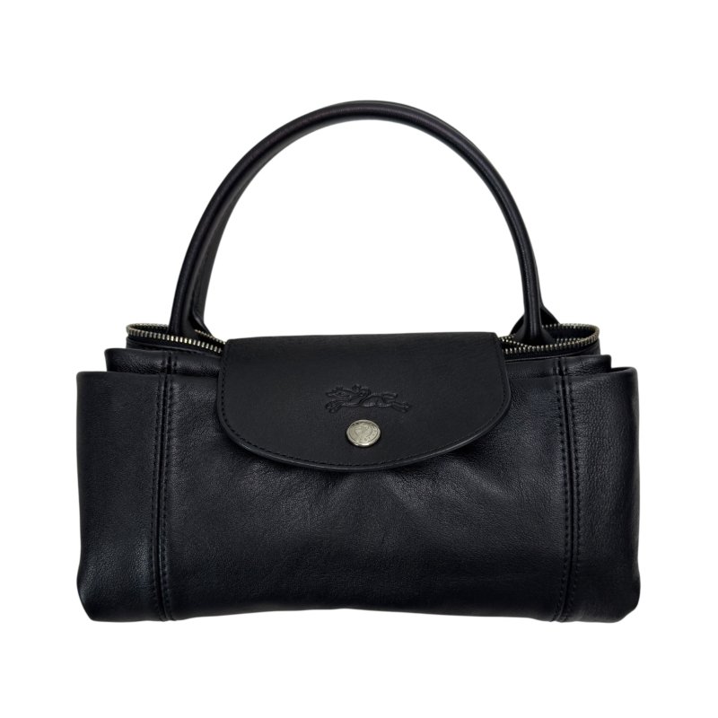 LONGCHAMP Pliage 皮革 2用袋-22