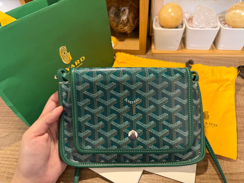 Goyard 信封包—綠色-0