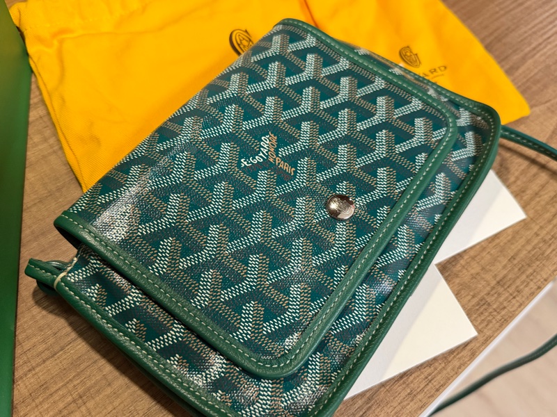 Goyard 信封包—綠色-1
