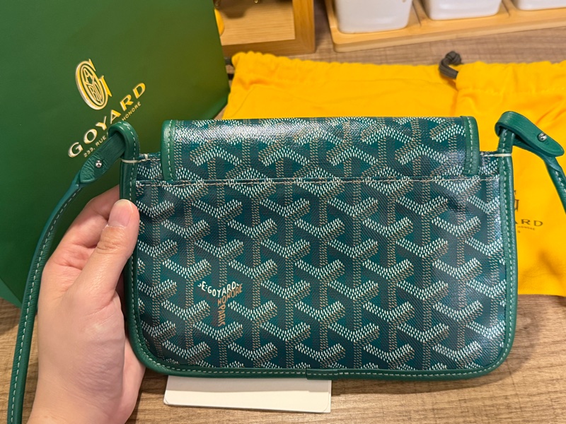 Goyard 信封包—綠色-4