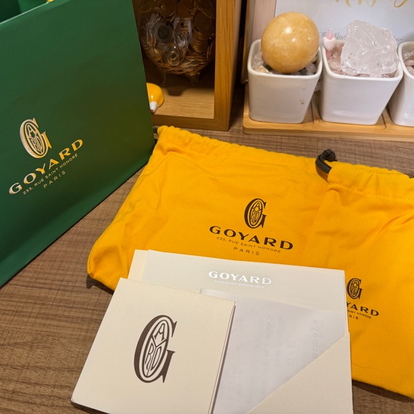 Goyard 信封包—綠色-10