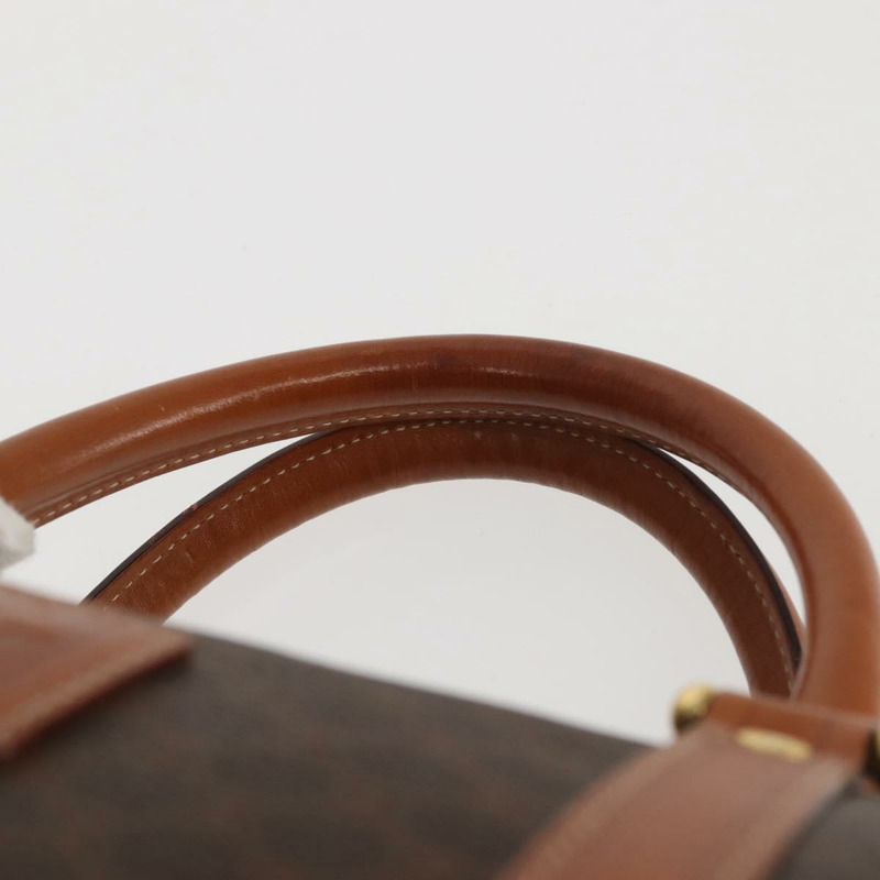【日本直送】CELINE Macadam 帆布波士頓包 PVC 棕金色正品 SW1520-7