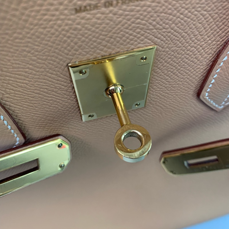 愛馬仕 Birkin35 金扣 EPSOM皮 沙灘金-1